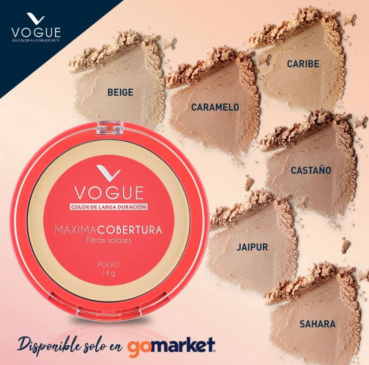 Polvos Vogue Máxima Cobertura