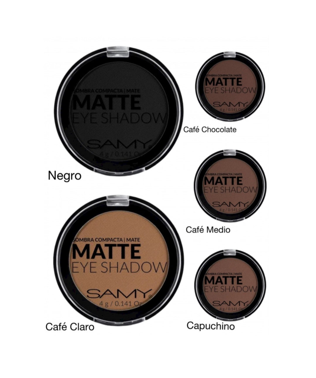 Sombra Compacta Matte Samy