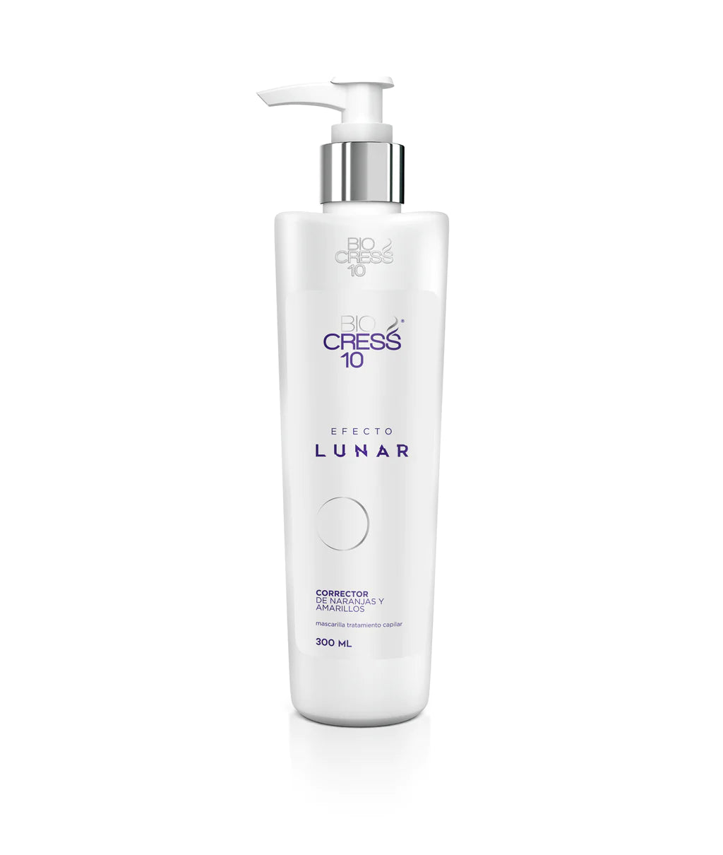 Matizante efecto lunar corrector de naranjas y amarillos mascarilla Biocress 10