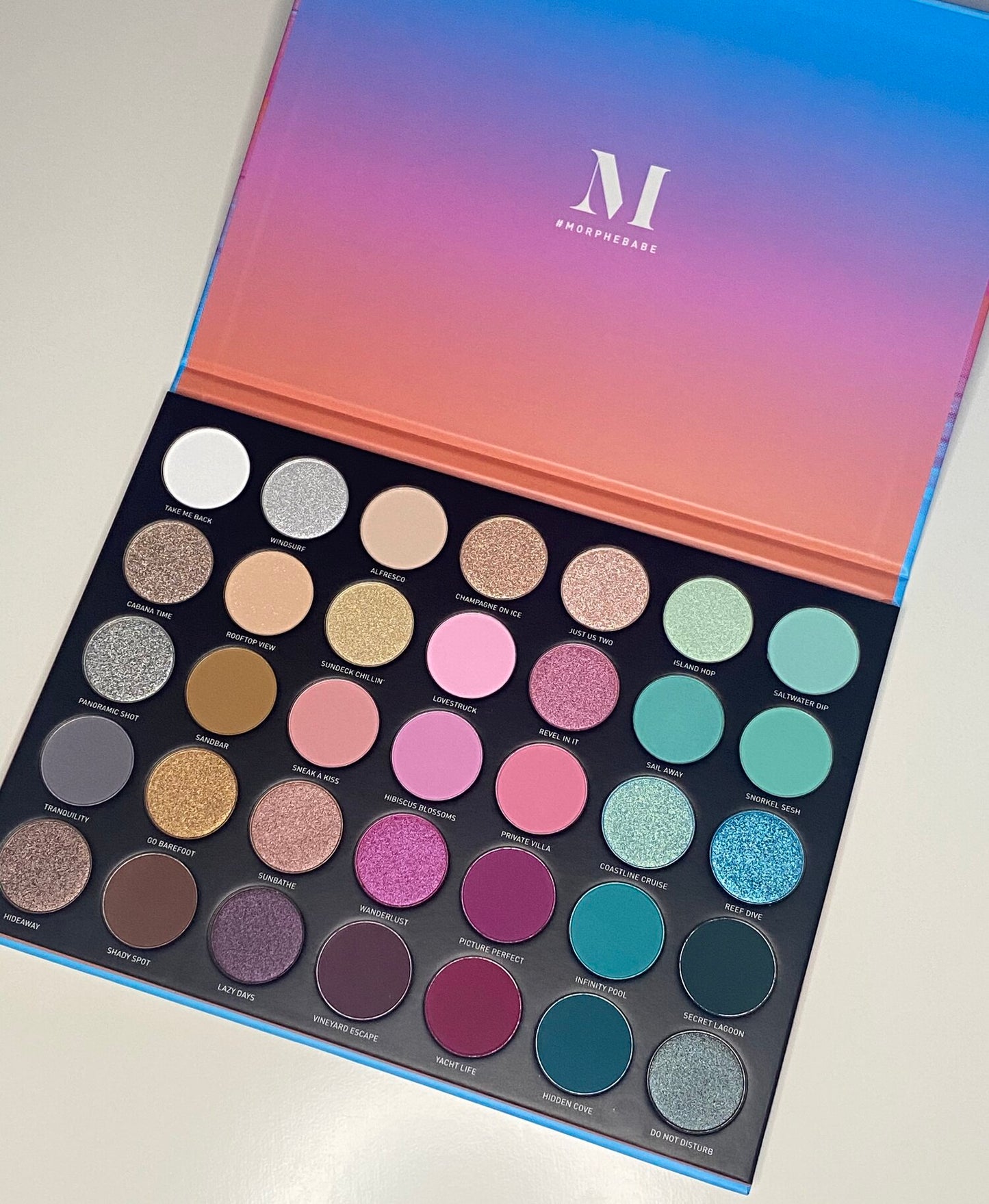 Paleta de sombras 35S Morphe