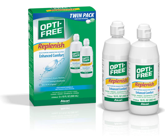 Opti-free líquido lentes de contacto 2 unidades
