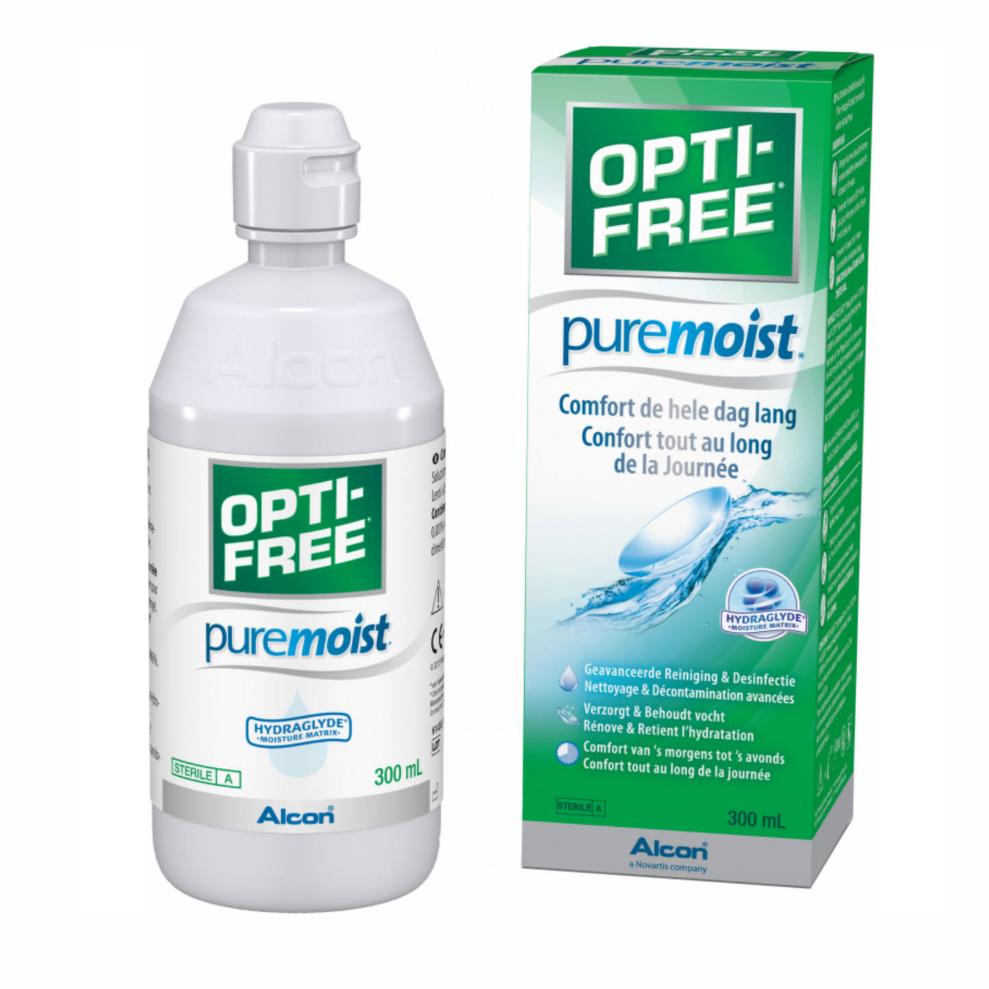 Opti-free puremoist- Líquido lentes de contacto