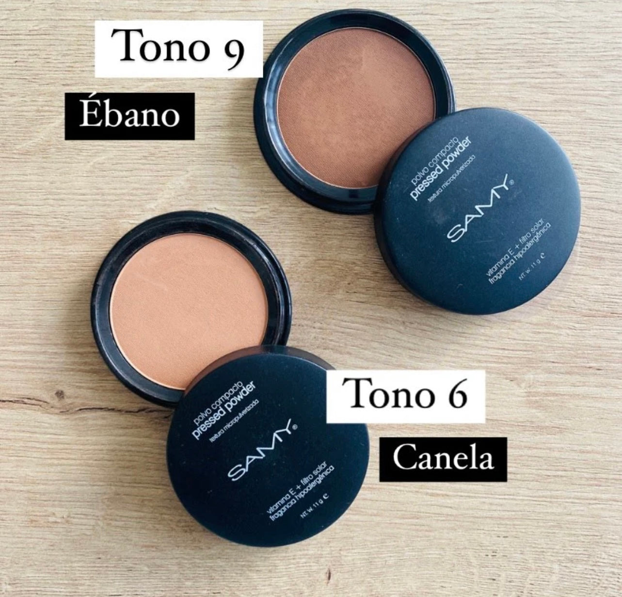Polvo compacto Samy