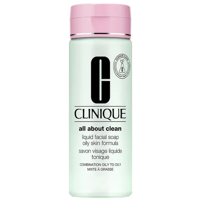 CLINIQUE -liquid facial soap Combination to oily skin- limpiador facial piel mixta a grasa 200 ml