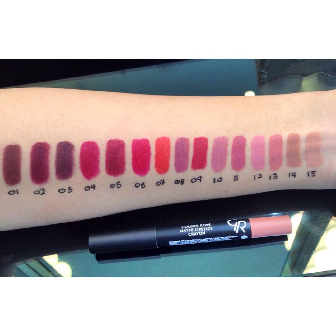 Golden Rose Mattle Lipstick Crayton