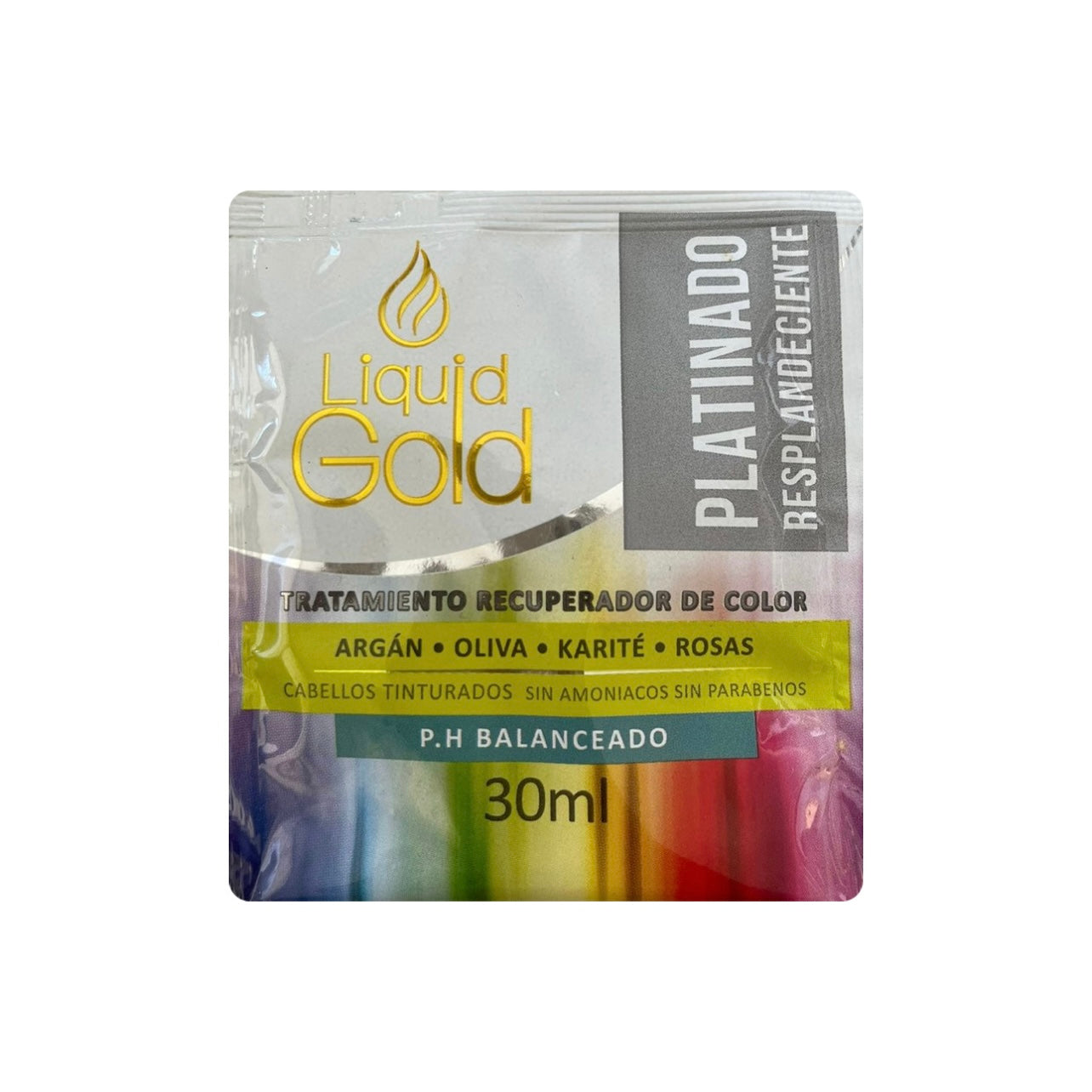 Matizante platinado tono sobre tono Liquid Gold 30 ml