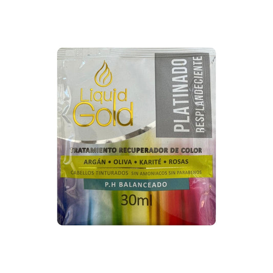 Matizante platinado tono sobre tono Liquid Gold 30 ml