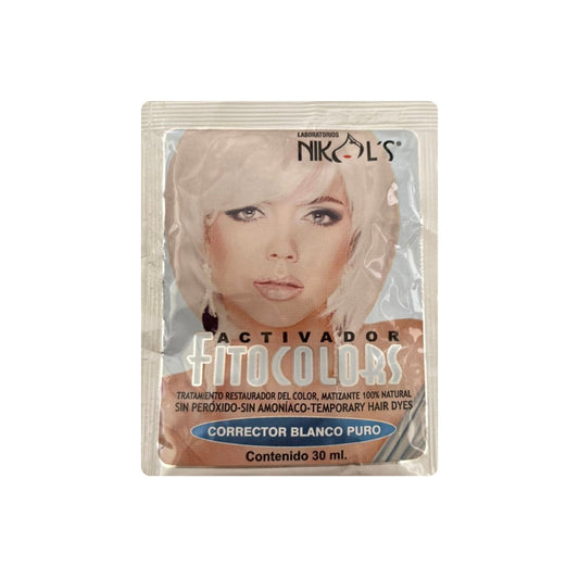 Matizante tono sobre tono blanco puro Nikols 30 ml