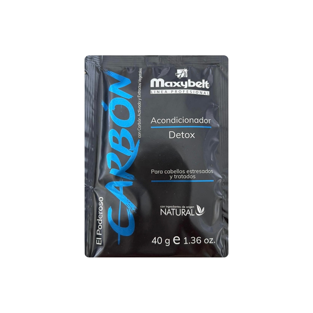 Acondicionar detox carbón Maxybelt 40 g