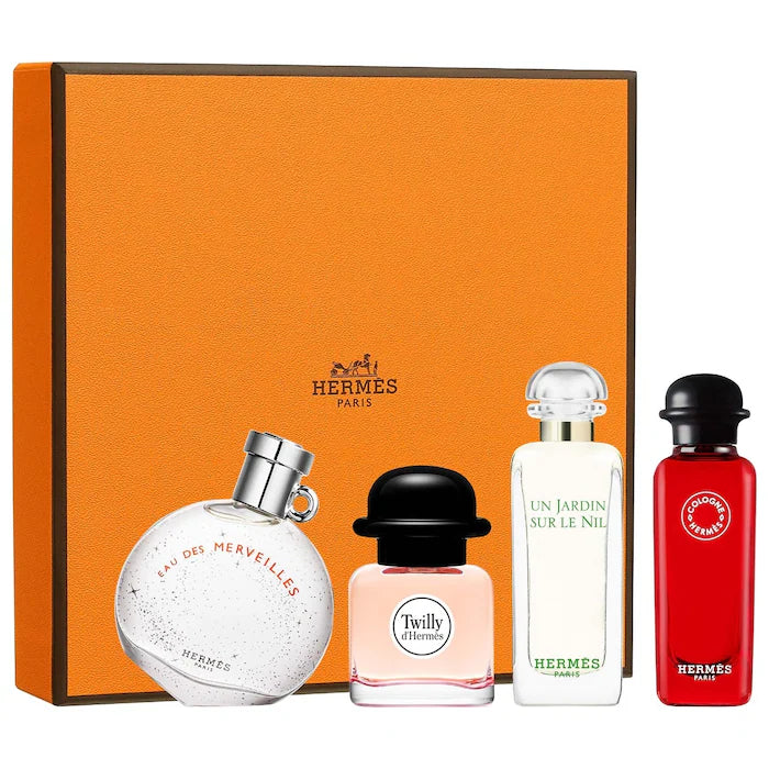 HERMÈS- Mini Fragrance Set-  Kit mini perfumes de lujo