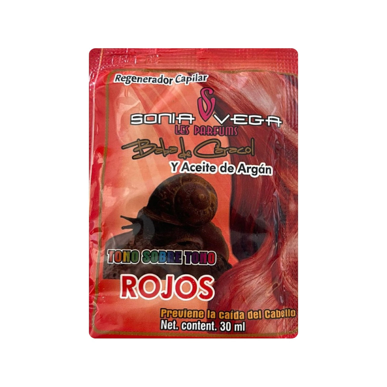 Matizante tono sobre tono rojo Sonia Vega 30 ml