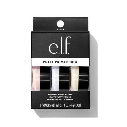 Putty primer trio- Set de primer mate, luminoso y poros elf
