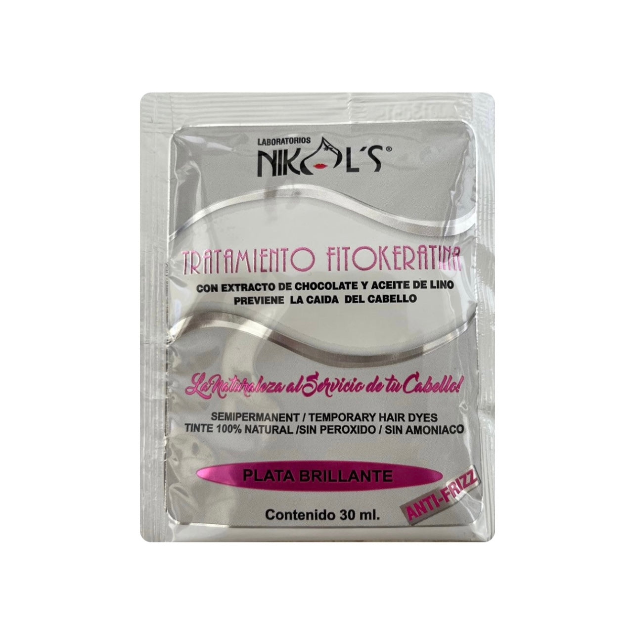 Matizante plata fitokeratina Nikols 30 ml