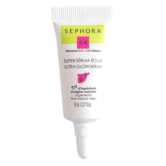 SUPER SÉRUM ÉCLAT ULTRA GLOW SERUM- vitamina C + E - 8 ml Sephora