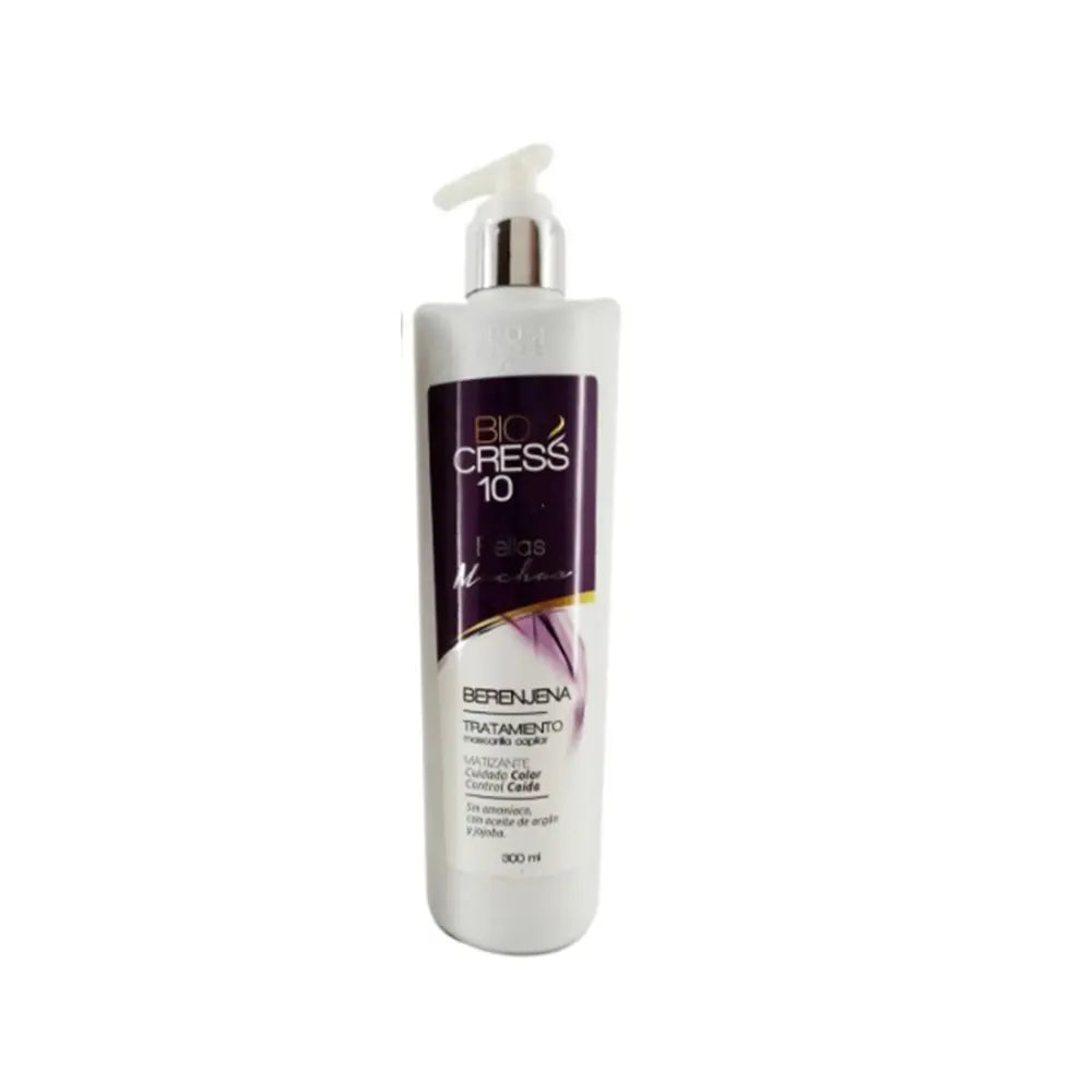 Matizante berenjena cuidado color control caida -Biocress 10 300 ml