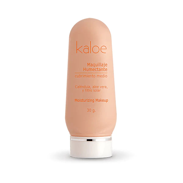 Base Kaloe maquillaje humectante filtro solar