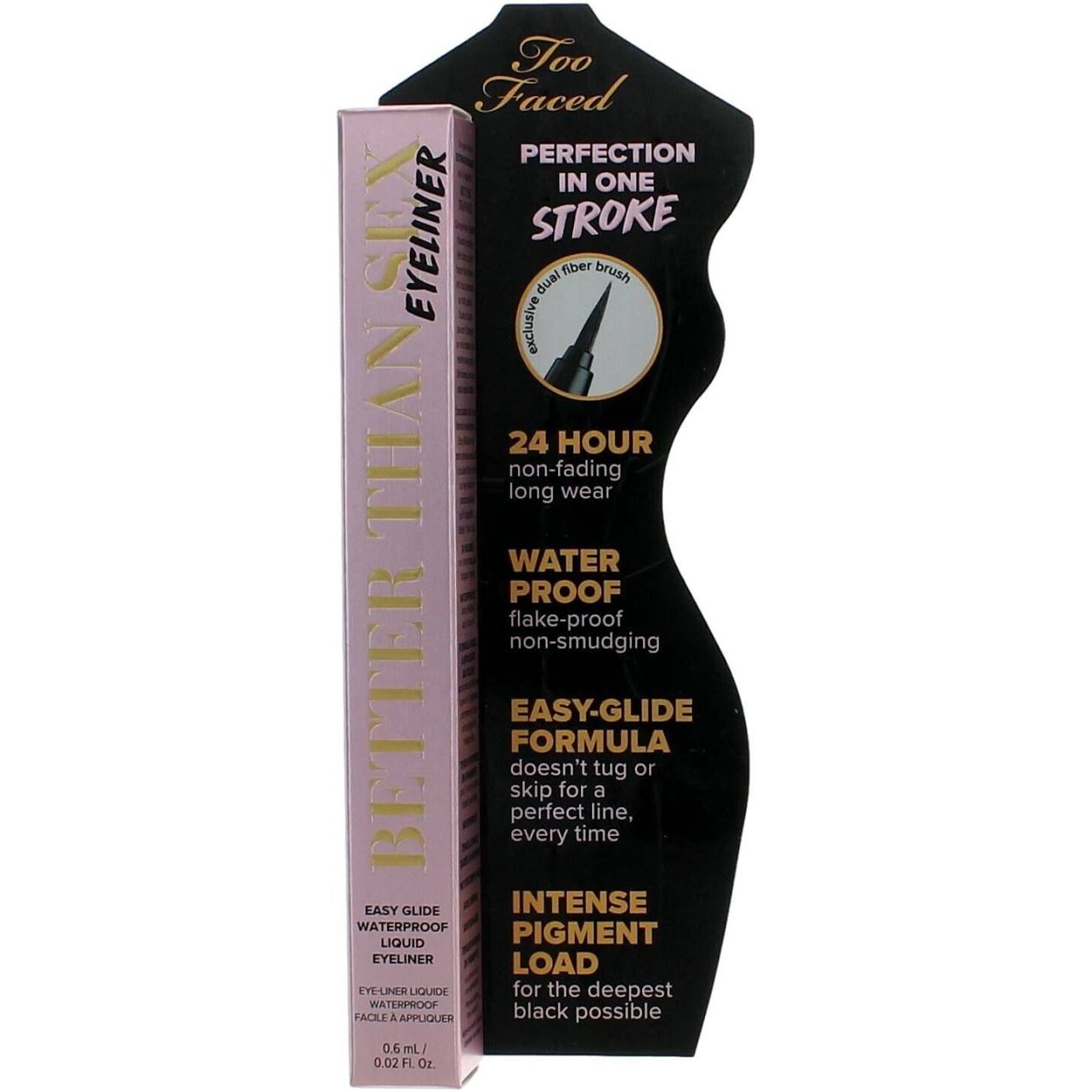 Delineador negro- Eyeliner Too faced