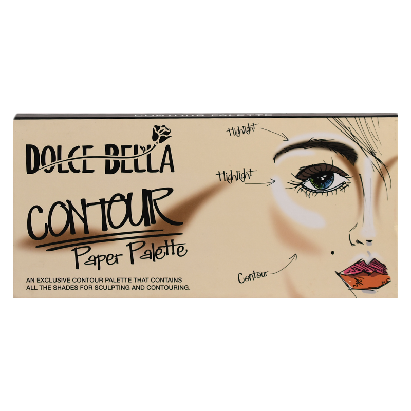 Paleta de contornos  - Contour palette Dolce bella
