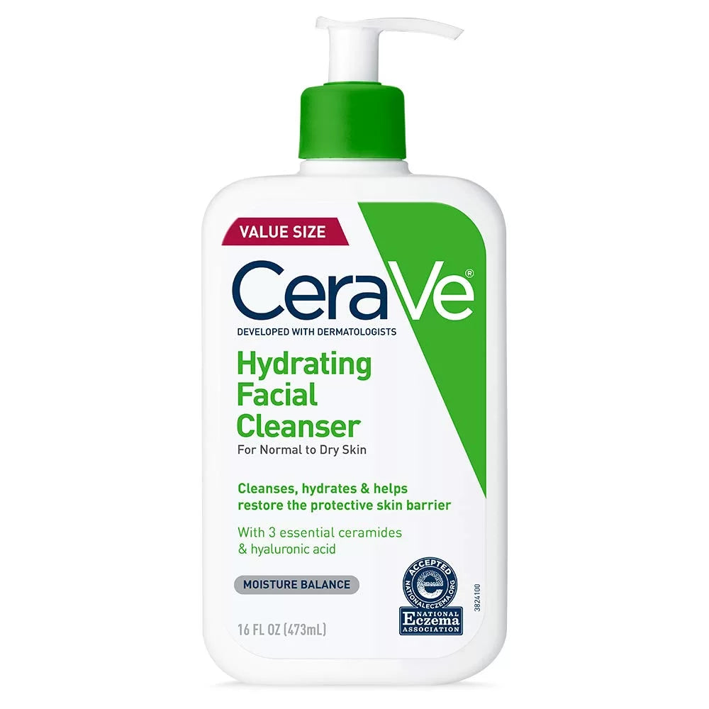 Limpiador facial hidratante- Hydrating facial cleanser Cerave