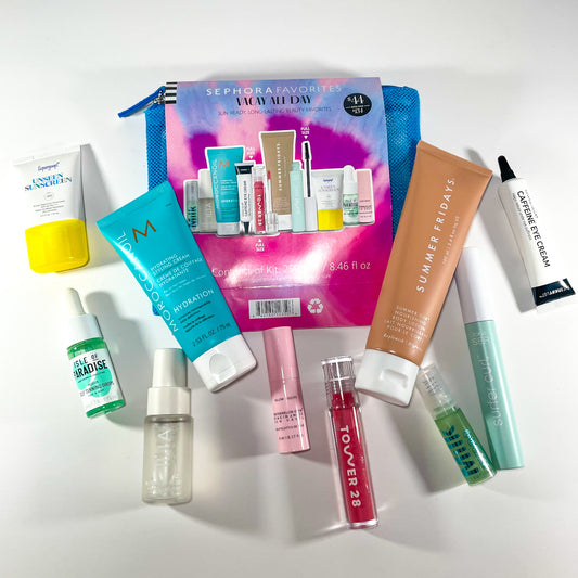 Sephora Favorites Kit de maquillaje y cuidado facial 10 productos