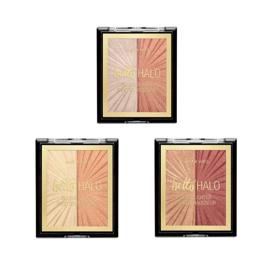 Rubor- iluminador - blushlighter hello Halo Wet n wild