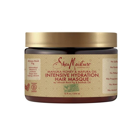 Mascarilla Miel Manuka & Mafura- Hair mask Shea moisture 354 ml