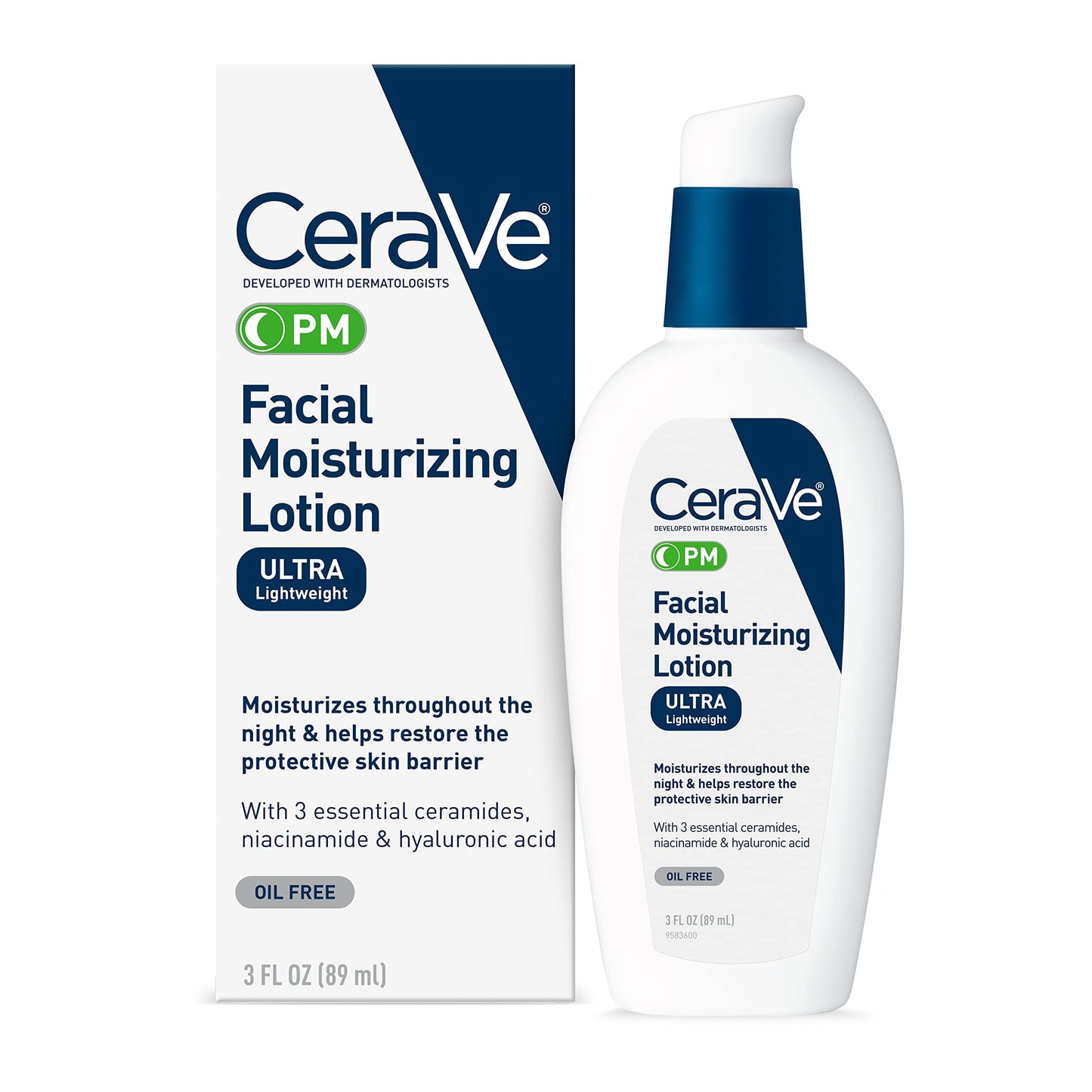 Crema facial hidratante- Facial moisturizing lotion 89 ml CeraVe