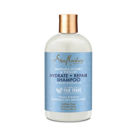 Shampoo yogurt + miel manuka Shea moisture 384 ml